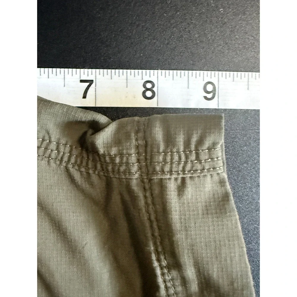 The North Face Mens Olive Green Ripstop Hiking Shorts Fishing Gorpcore 40 outdoo